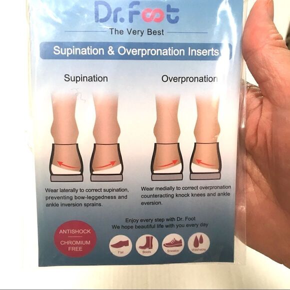 NIP Dr. foot supination & over pronation inserts - Picture 4 of 8